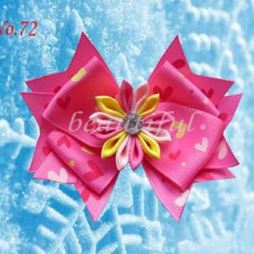 16pcs BLESSING Good Girl Boutique 4.5" D- Snowflake unicorn sculpture princess character angel wing JoJ style bows