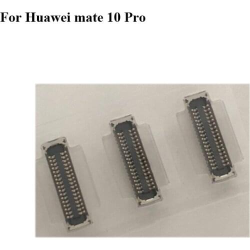 2pcs For Huawei Mate 10 pro 10pro Front Camera FPC connector For Huawei Mate10 pro logic on motherboard mainboard