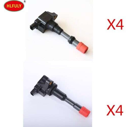 8Pcs 03-05 For Honda For Civic Hybrid 1.3L COMPLETE IGNITION COIL CM11-108 CM11-109 30520-PWA-003 30521-PWA-003