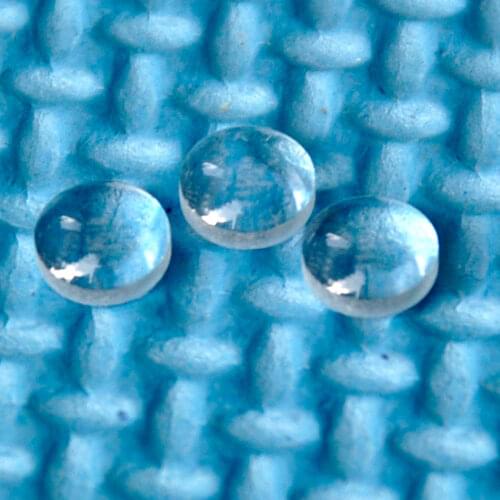 3pcs Aspherical Glass Lens for 400nm-470nm Blue Laser Diode Module Dia 8mm/ Focus 4mm