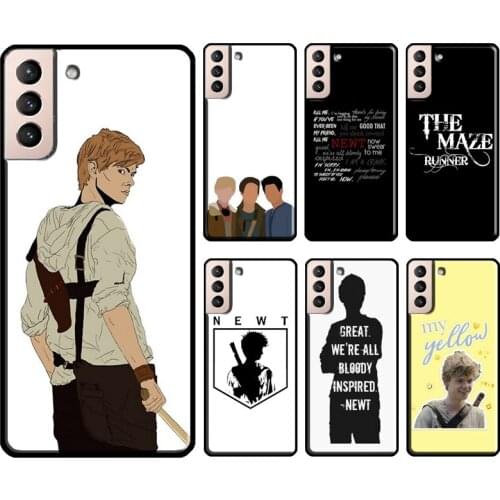 Newt Quotes The Maze Runner Cool Phone Cover For Samsung Galaxy S21 S20 Ultra Note 20 Note 10 S8 S9 S10 Plus S20 FE Case