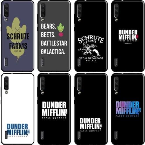 Dunder Mifflin The Office Case For Xiaomi Mi 10T Pro 9T Mi Note 10 Lite Mi 11 9 Coque For POCO X3 F2 Pro M3 Case