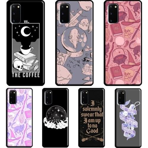 Magic Witch Witchcraft Cover For Samsung Galaxy S20 FE S21 Ultra Note 20 Note9 Note10 S8 S9 S10 Plus Phone Case