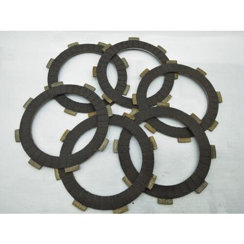 A116 Motorcycle Clutch Plates Engine Part Widen Friction Clutch Disc For CG230 Width Clutch Kit 6 Pcs /Set Motorcycle Engine Set