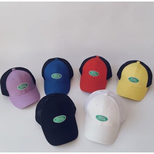 Summer Breathable Mesh Baby Baseball Hats Kids Boys Girls Outdoor Sun Hats Cotton Peaked Cap