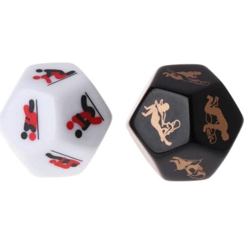 270C 4pcs/set Sides Sex Funny Dice Game Toy Set Adult Couple Bachelor Party Gift Love