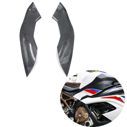 For BMW S1000RR S 1000 RR 2019 2020 Motorcycle Fuel tank side Small covers ABS injection fairing Carbon Fiber Color