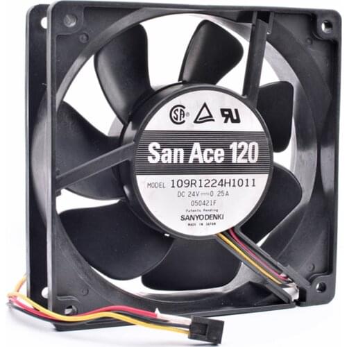 Original 109R1224H1011 12038 12cm 120x120x38mm 24V 0.25A inverter cooling fan