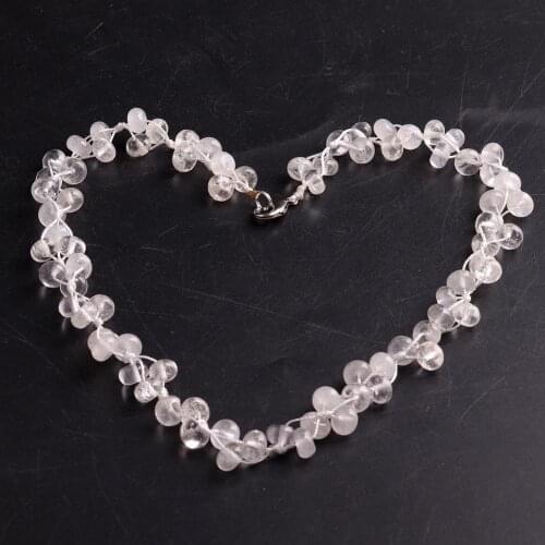 Wholesale lots bulk 3pcs Hand Knotter String stone necklace Onyx Natural Stone Beads Energy Women Necklace Women jewelry collar