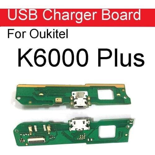 USB Port Charging Board For Oukitel K6000 Plus USB Charging Dock Port Flex Cable Accessories For K6000 Plus Replacement Parts