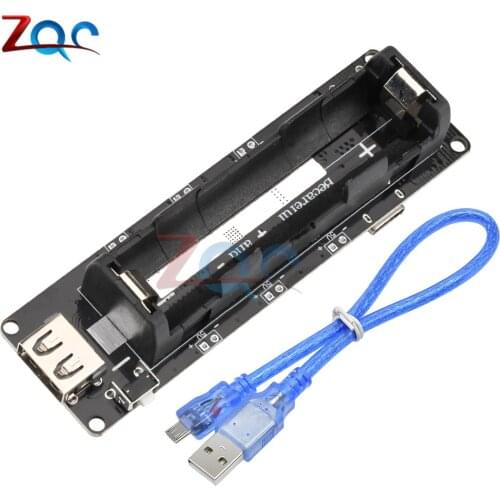 ESP32 ESP32S WeMos 18650 Battery Charge Shield Board V3 Micro USB Type-A USB 0.5A for Arduino Raspberry Pi Charger Module