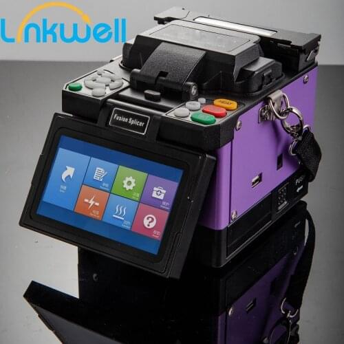 Fully Automatic Fusion Splicer Machine Core Alignment SM&MM Multi-Language FTTH Fusion Splicer with Carry Case
