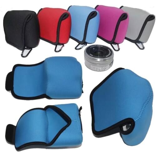 Portable Protective Neoprene Soft Camera Inner Case Cover Bag for Leica X2 XE X1 D-LUX4 with 5 Color Option