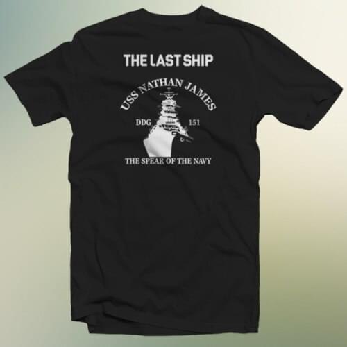The Last Ship Uss Nathan James Nuclear Reactor New Cotton 100% New 2019 Summer MenS Basic Style Hip Hop O Neck T Shirt Company