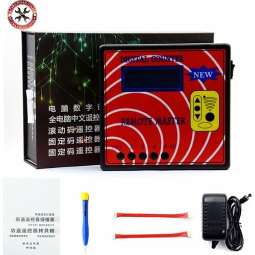 Remote Regenerator Master Digital Counter Remote Key Programmer,Frequency Meter Fixed/Rolling Copier RF Remote Controller