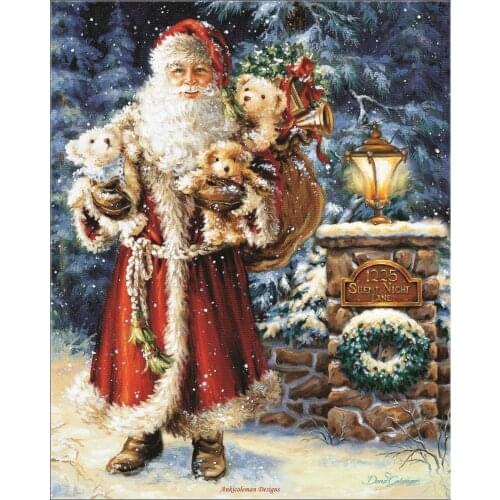 Counted Cross Stitch Kits Needlework Embroidery - Crafts 14 ct Aida DMC Color DIY Arts Handmade Home Decor - Bearing Gifts