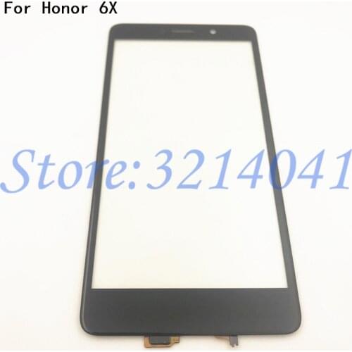 100% Tested 5.5" For Honor 6X Touch Screen Panel For Huawei GR5 2017 BLL-L21 BLL-L22 Digitizer Sensor Touch Front Glass Lens 6X