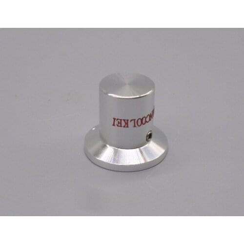 Sliver 30mm * 26mm amplifier volume knob, solid AMP aluminum knobs