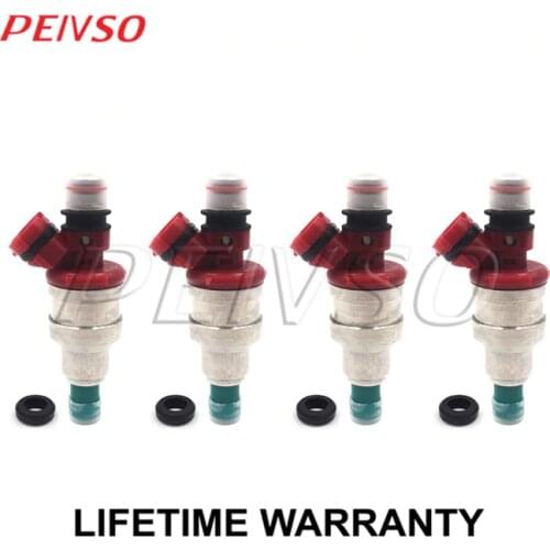 4x 23250-35040 23209-35040 fuel injector for TOYOTA NA 4RUNNER TRUCK 1988~1995 Hilux 2WD 1994~1999 2.4L 22RE