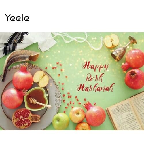 Yeele Rosh Hashanah Photography Backgrounds Jewish Honey Apple Party Decor Photocall Photographic Backdrop For Photo Studio Prop