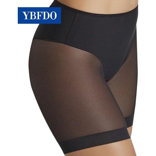 YBFDO 2020 New Womens Underpants Net Cloth Splicing Mesh Body Shaping Great Panties for Sexy Ladies High Stretch Seamfree