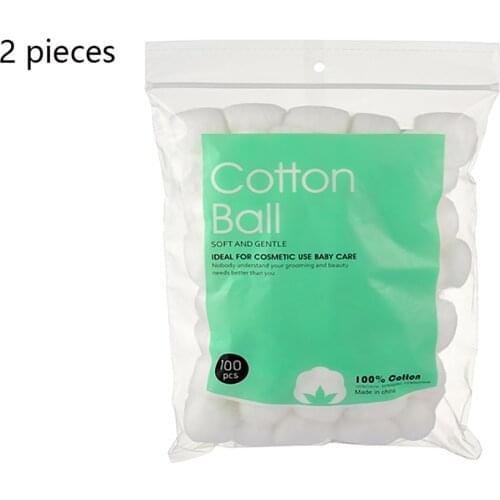 200 Pure Cotton Balls Make Up Nail Polish Remover Absorbent Cotton Balls 2020 New