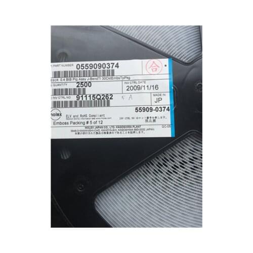 2500pcs=1 roll 0559090374 55909-0374 30PIN 0.4MM Connector