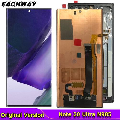 AMOLED For Samsung Note 20 Ultra LCD For Samsung Galaxy Note20 Ultra display SM-N985F SM-N985F/DS 5G Touch Screen Digitizer