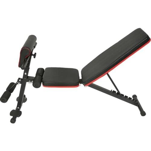 Household Multifunctional Push Dumbbell Bench Board Fitness Supine Chair Adjustable Folding Chair Sit Up BenchesFitness Equipmen