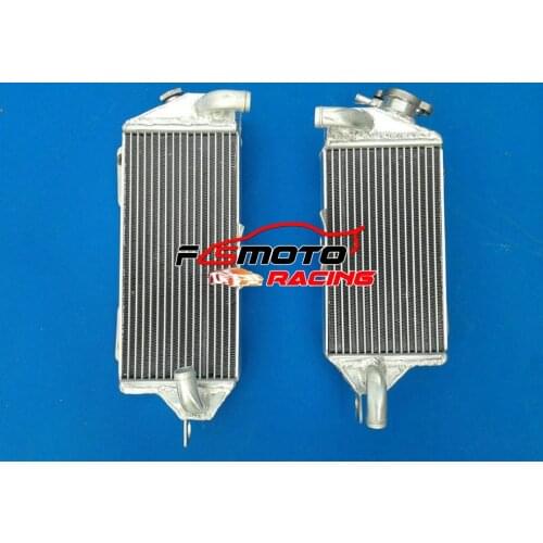 Left & Right Side Aluminum Radiator For Kawasaki KX500 KX500D KX500E KX 500 D/E 1988 -2004 2-stroke