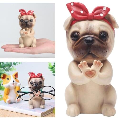 Novelty Dog Reading Glasses Holder Spectacle Eyeglasses Display Stand Gifts Glasses Holder Stand Eyeglass Retainers Cute Animal