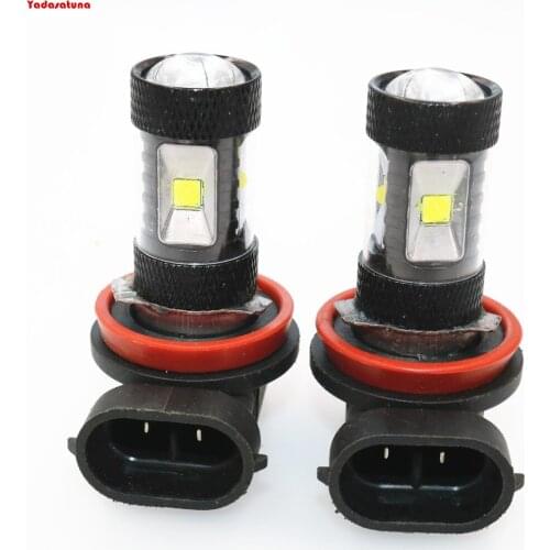 For Sale!!!2pcs 6000K n White Powered by 6 Cree Chips LED H8 H11 H9 LED Bulbs For Fog Lights or Daytime Running Lights DRL