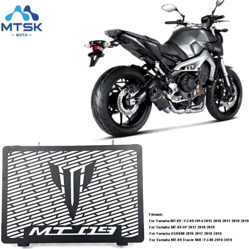 For YAMAHA MT09 2014-2019 MT-09 Tracer 900 GT FZ-09 XSR900 Stainless Steel Radiator Grille Grill Cover Guard Protector MT 09 NEW