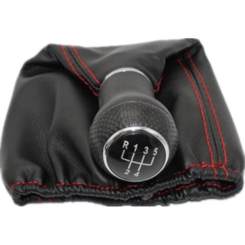 For Seat Ibiza 1996 1997 1998 1999 2000 2001 New 5 Speed Car Gear Stick Shift Knob With PU Leather Boot