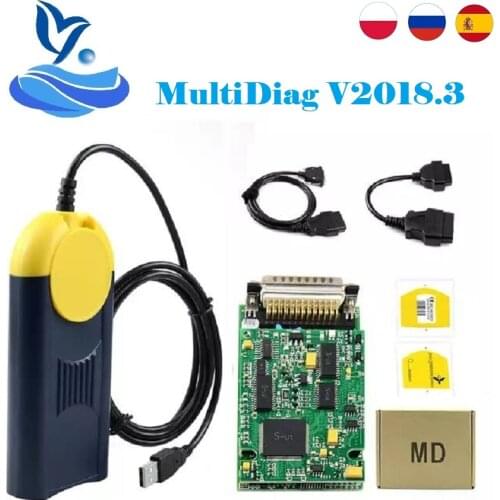 Multi-diag J2534 2018.03 Actia Multidiag J2534 Diagnostic Tool Multi-Diag Access J2534 Pass-Thru OBD2 Device Multi-DiAg V2018