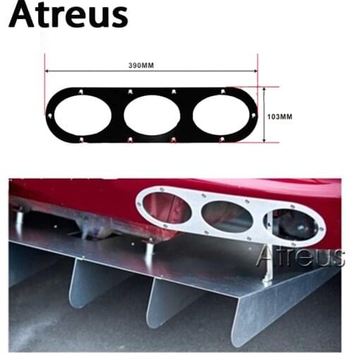 Atreus 2X Car Styling Bumper Race Deflector Air Diffuser Panel For Honda Civic Accord Peugeot 307 206 407 207 308 Alfa romeo 159
