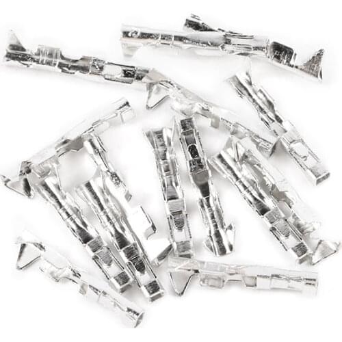 200pcs/sets Pitch 2.54mm 1 Pin Single Row Dupont Jumper Wire Cable Female Pin Connector Terminal for Dupont Jumper Wire Cable