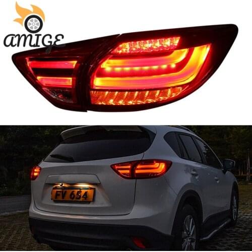 DNO LED Taillight For Mazda CX-5 CX5 2013 2014 2015 2016 Car Rear Running Lamp Brake Reverse Auto Turn Signal Tail Light