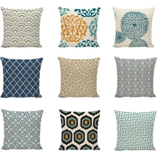 Elegant Ethnic Cushion Cover Printed Paisley Boho Throw Pillow Cases For Sofa Chair Decorative Floral Pillowcase Home Decorative