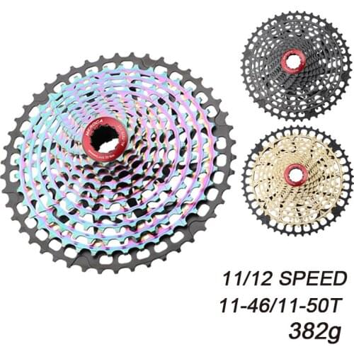 Bicycle Flywheel MTB 11-Speed 11-46T Flywheel HG Standard Ultra-Light Steel Alloy 12-Speed Sprocket Accessories