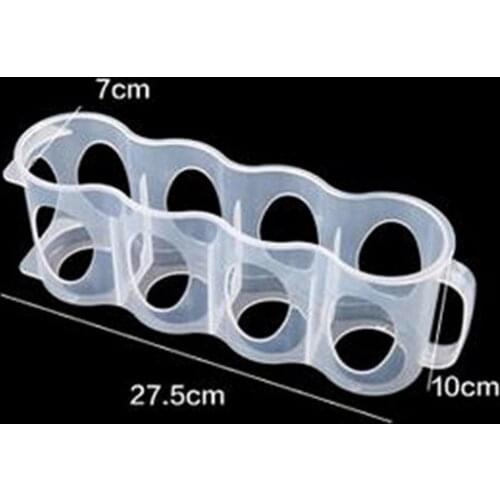 Refrigerator Cola Beverage Can Organizer Space-saving Finishing Storage Box Four Case Kitchen Organizer Home Kitchen Accessories