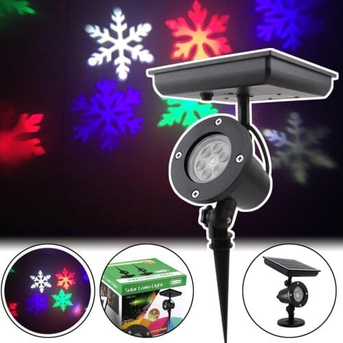 9W LED Laser Projector Moving Snowflake Disco Light Waterproof Christmas Stage Lights Outdoor Garden Landscape Lamp ac110v 220v