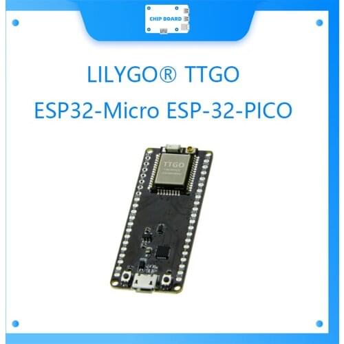 LILYGO TTGO ESP32-Micro ESP-32-PICO WIFI Wireless Module Bluetooth ESP32-PICO-D4 Development Board