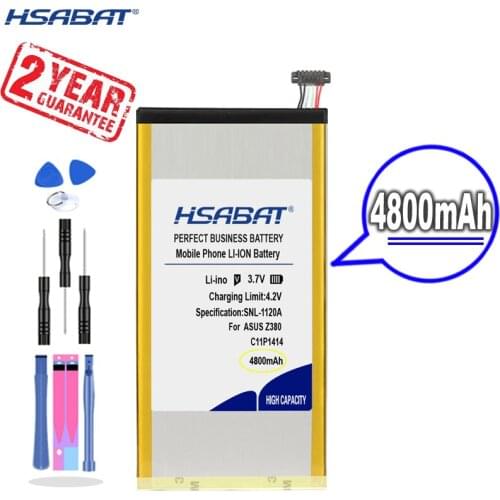 New Arrival [ HSABAT ] 4800mAh C11P1414 Replacement Battery for ASUS ZenPad 8.0 Power Case Z380 CB81 Series