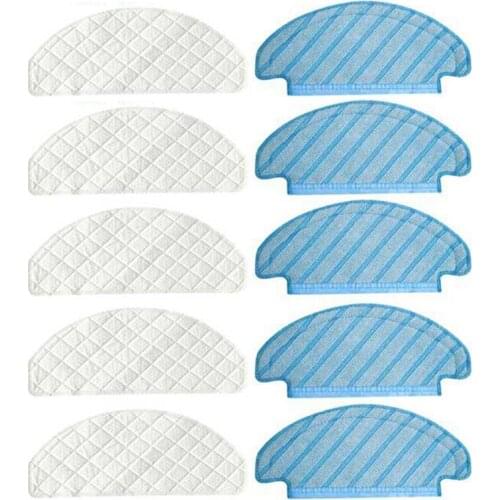 Disposable Mop Rags for Ecovacs Deebot Ozmo T8 Vacuum Cleaner Mop Cloths Mopping Pads Spare Parts 10Pcs