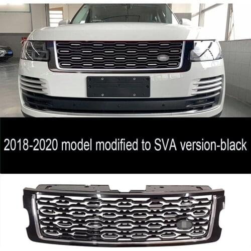 SVA style front grille fits for L.and Rover Range Rover 2018 2019 2020 mesh cover facelift radiator grille
