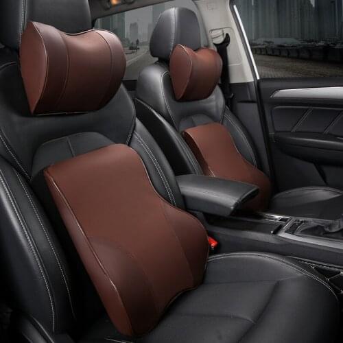 Car Cushion Lumbar Support Cushion Office Chair Low Back Pain Pillow Memory Foam Posture Correction Car Product seat cushion