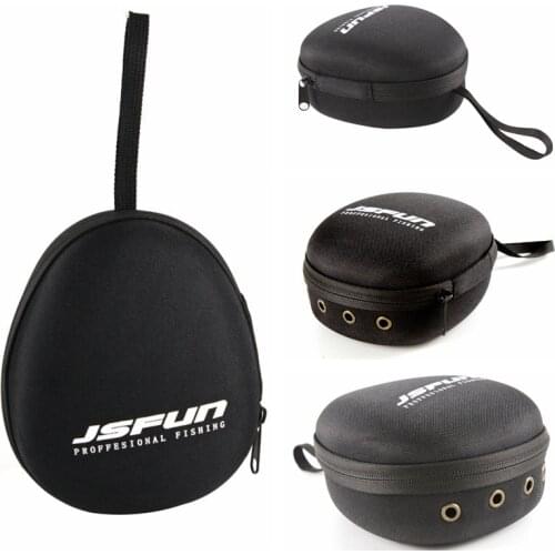 Portable EVA Fishing Reel Bag Durable Protective Case Cover For Drum/Spinning/Raft Reel Fishing Bag Fishing Accessories