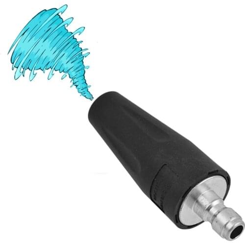 High Pressure Rotating Turbo Nozzle Sprayer With 1/4" Quick Connector Plug Washer Cleaning Accessory Tool