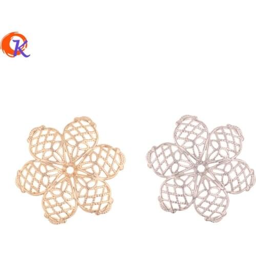 Cordial Design 50Pcs 24*24MM Earrings Accessories/Genuine Gold Plating/DIY Jewelry Making/Hand Made/Jewelry Findings Component